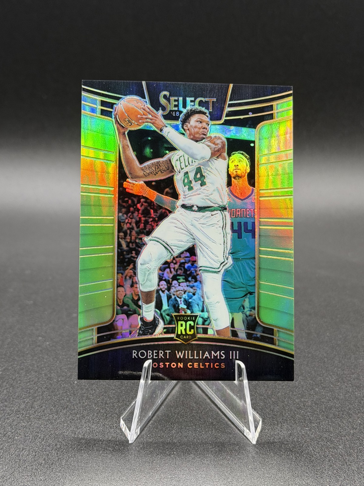 2018-19 Panini Select - Concourse Robert Williams III #69 Neon Green Prizm /75
