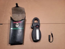 Vintage Amprobe Ultra DD Clamp Meter Amperage Voltmeter W/ Case, Untested AS-IS