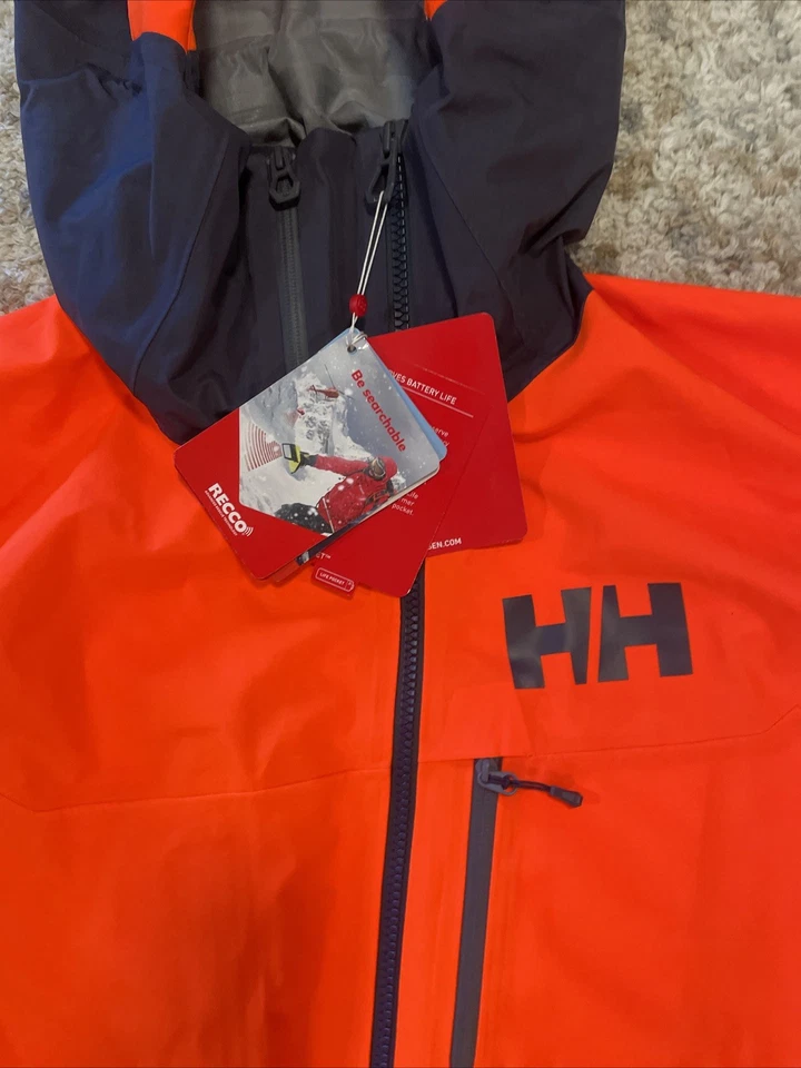 Nuevo Con Etiquetas Traje Helly Hansen Recco Ullr Polvo Para Hombre 2xl XXL $1000 Foto 4 de 4