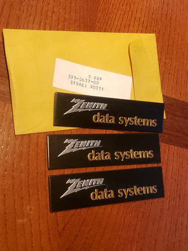 One New Heathkit Emblem #391-637 Zenith Data Systems NOS - Picture 1 of 6