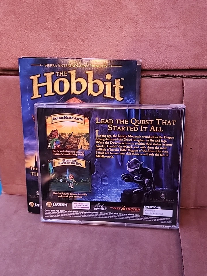 El Hobbit: El Preludio del Señor de los Anillos Juego PC - (CD-ROM PC, 2003) Foto 2 de 4