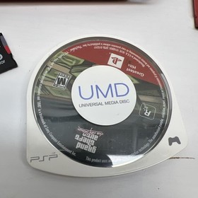 Sony PlayStation PSP 3000 Radiant Red For Parts With Battery, SD Card, & GTA