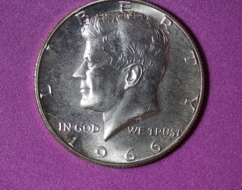1966- Kennedy Half Dollar 40%#P33016