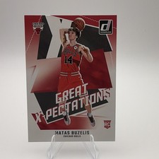 Panini Donruss Great X-Pectations Rookie Matas Buzelis #19 Chicago Bulls 2024-25