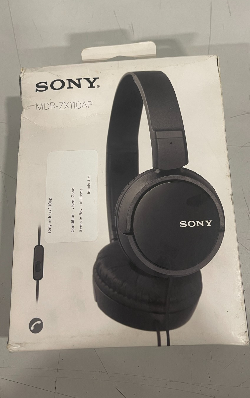 Sony MDRZX110 Monitor Headphones - Black