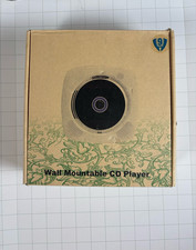 Wall Mounted CD Player Bluetooth Speakers Audio FM Radio White KC-808