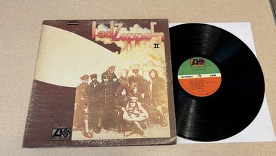 Led Zeppelin II LP GEORGE PIROS ''GP'' PRESSING 1969 SD 8236  w/75 ROCK G+/G+ READ