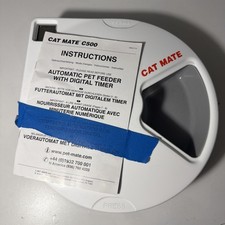 Cat Mate C500 Automatic 5 Meal Pet Feeder with Digital Timer&mdash;New Open Box