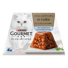 Gourmet revelation jelly pesce bianco 4 x 57 gr