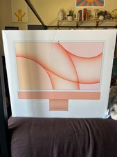 2021 Apple iMac 24" Core M1 3.2GHz 8-Core CPU 16GB RAM 256GB SSD Tahoe - Orange