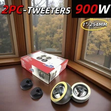  AiteFeir 2PC TWEETERS Up To 900W 1"/254MM 1inch Pure Tweeter