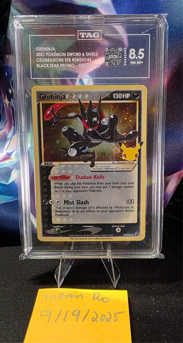 Greninja Star SWSH144 SWSH: Sword & Shield Promo Cards Holo