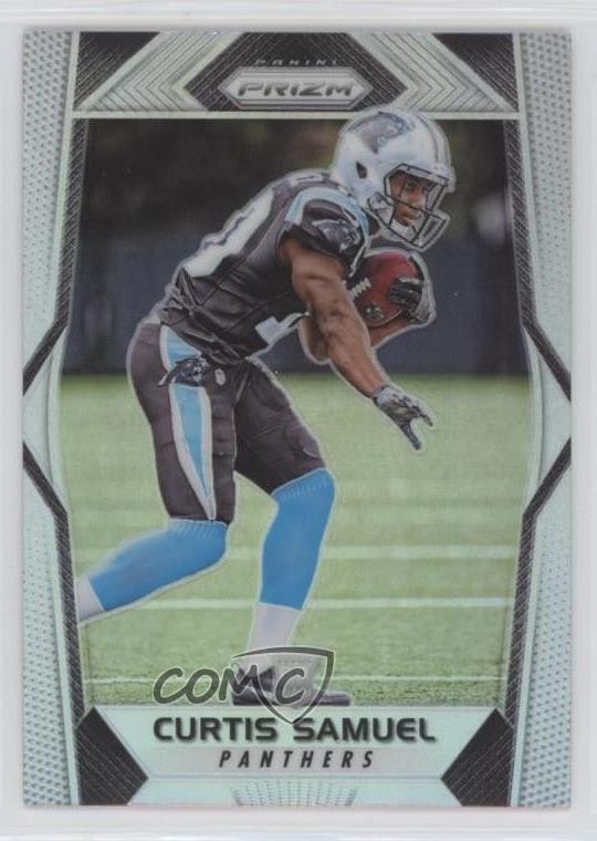 2017 Panini Prizm Rookies Silver Prizm Curtis Samuel #221 fm0