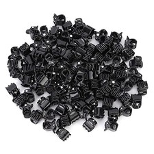 100Pcs Mini Hair Clips, Small Claws Hair Clip, Black Plastic Tiny Claw Clips