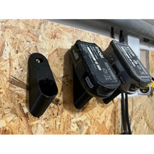 Heavy-Duty Wall Bracket for Ryobi 18V ONE+ Batteries &ndash; Garage Organizer