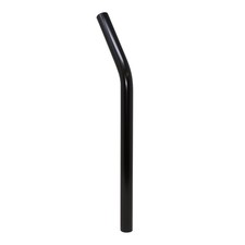 22.2MM 7/8SEATPOST OLDSCHOOL BMX PRO LAYBACK VINTAGE CRUISER BICYCLE BLACK