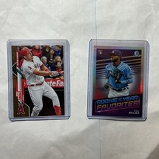 Topps Update Series & Rookie Favorites Mike Trout Vidal Brujan MLB Card Lot