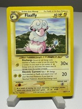 2000 Pokemon Neo Genesis Flaaffy #34 on eBay