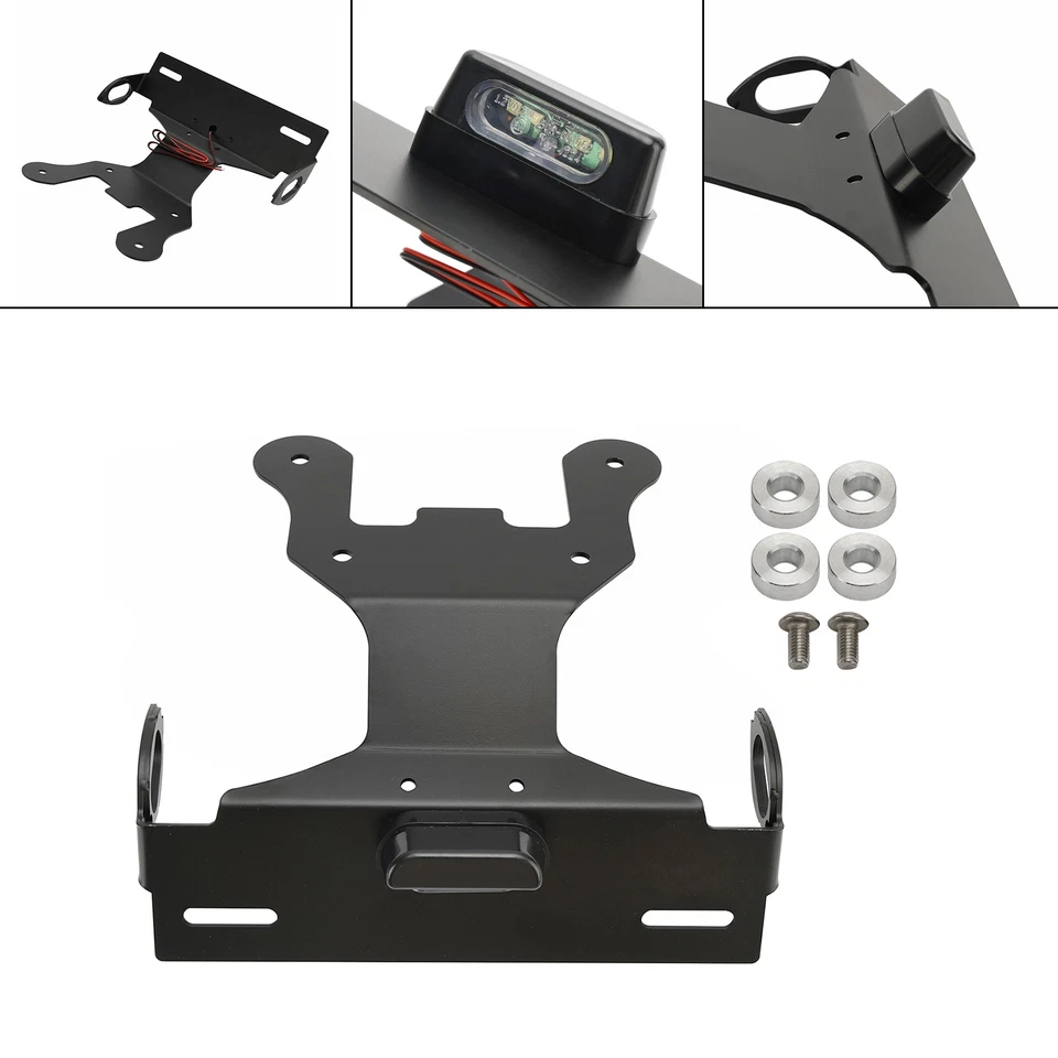 Support de plaque d'immatriculation pour Honda CB750 XL750 23-24 CRF1100L 16-23' - Photo 2/4