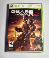 Gears of War 2 (Microsoft Xbox 360) Complete In Box CIB Tested on Series X works