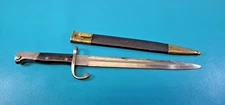 Brazilian Model 1908 Mauser Rifle Bayonet Knife + Scabbard WKC Solingen TR844