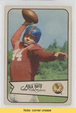 1954 Bowman Kyle Rote #7 READ 0lm0