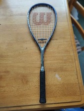 Wilson Graphite Pro  Squash Racket - Graphite / Titanium Frame