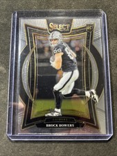 2024 Panini Select - Concourse Brock Bowers #31 Silver Prizm (RC)