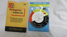VINTAGE KODAK KODAGUIDE SNAPSHOT DIAL