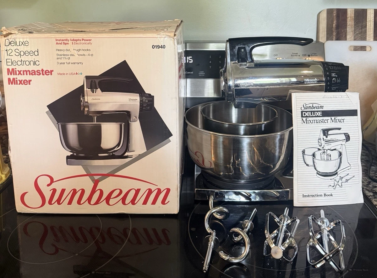 sunbeam mixmaster manual products for sale | eBay