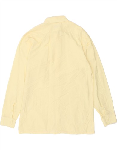 PIERRE CARDIN Mens Shirt Medium Beige BA14 - Picture 2 of 3