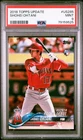 SHOHEI OHTANI 2018 TOPPS UPDATE ROOKIE RC #US285 PSA 9 MINT! DODGERS JAPAN HOT!