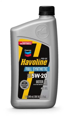 Chevron Havoline Pro-DS 5W-20 Full Synthetic Motor Oil - 1 Quart