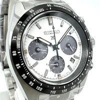 SEIKO Prospex SPEEDTIMER SBDL125 White Solar Chronograph Men's Watch Japan