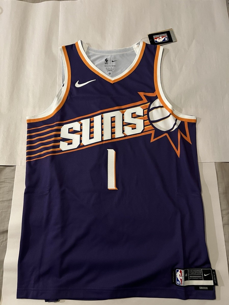 Devin Booker 2023-24 Phoenix Suns Icon Edition Nike Authentic Jersey Large  48