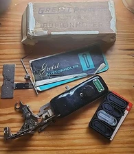 Greist Products Rotary Buttonholer - Complete Set w/ Box