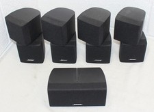 Bose Lifestyle Jewel Mini Double Cube Speakers w/ Horizontal Center euc NO WIRE