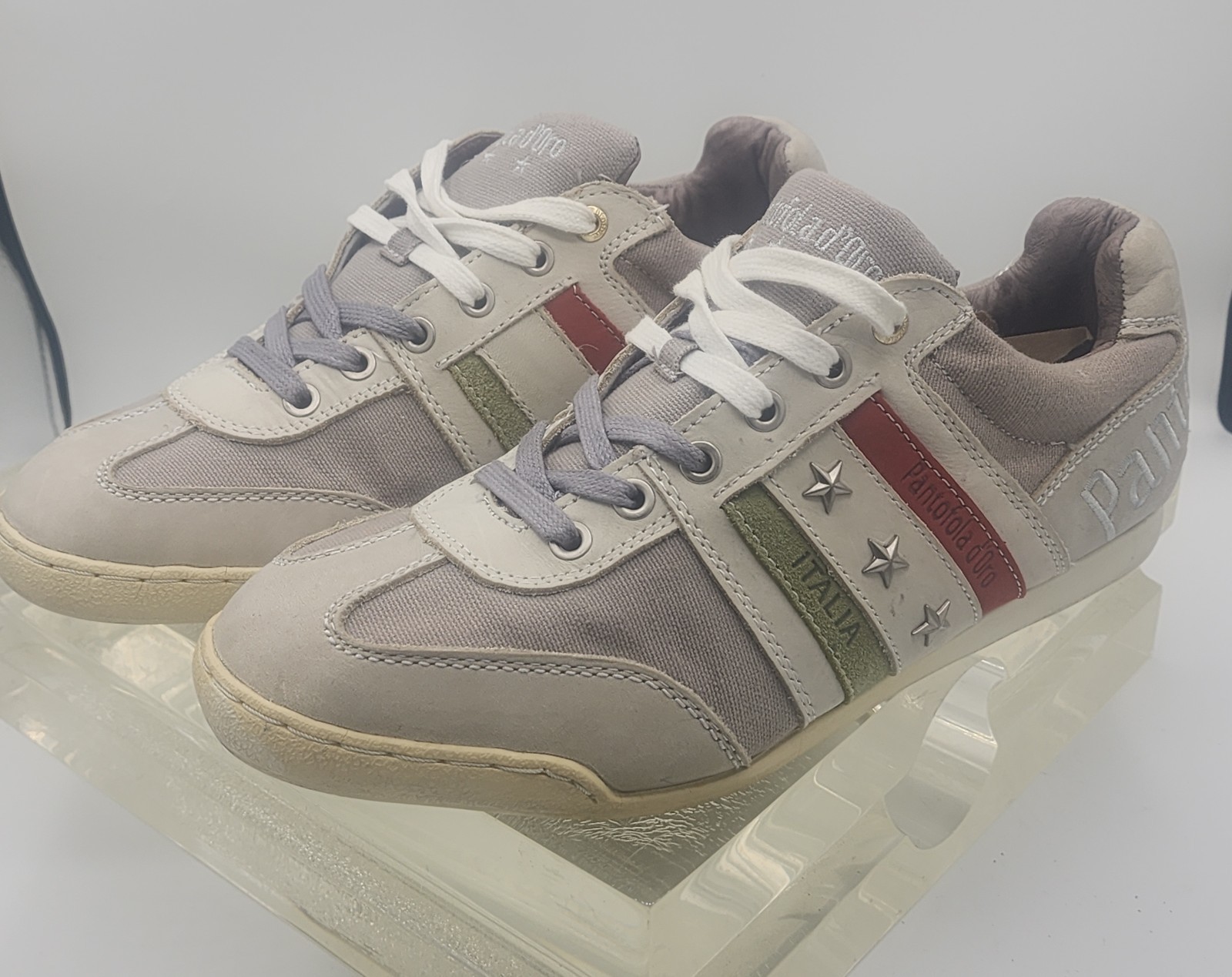 PANTOFOLA D’ORO Pantofola D'Oro Uomo Sneakers casual ispirate al calcio taglia 10 made in Italy