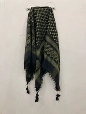 Black WhiteArab Keffiyeh Shemagh All Original Palestine Scarf Kufiya CottonBlend