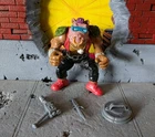 TMNT TEENAGE MUTANT NINJA TURTLES 1988 SOFT HEAD BEBOP NM- 100% COMPLETE
