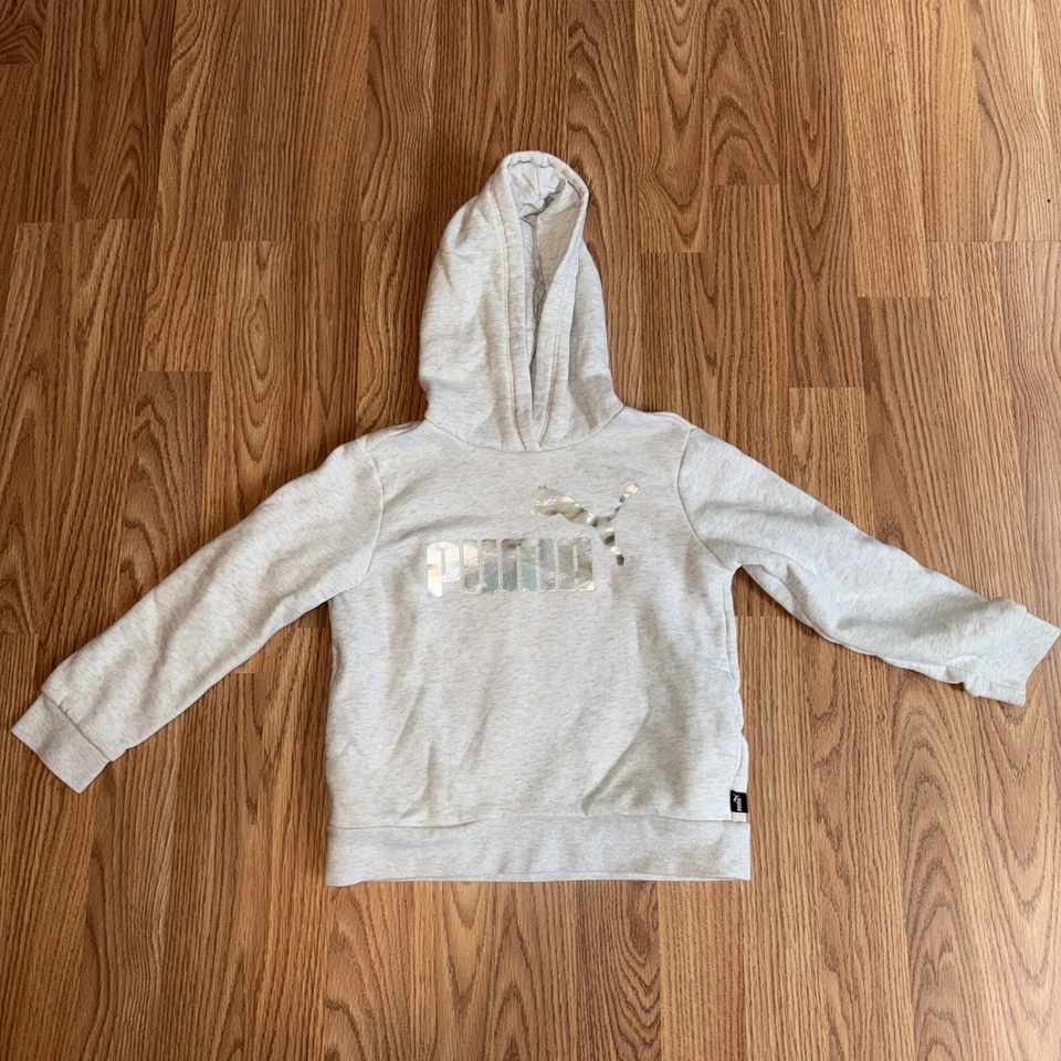 Conjunto de sudadera con capucha a juego para niñas Puma talla XS (5-6) - Lote de 2 - Ver descripción Foto 2 de 4