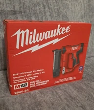 Milwaukee 2540-20 M12 12V 23 Ga Cordless Pin Nailer Bare Tool Only - Brand New 