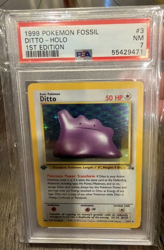 Ditto (1st Edition) graded PSA 7 for sale on eBay
