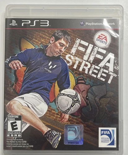 FIFA STREET ~ PlayStation 3 PS3 ~ COMPLETE GAME ~ MESSI