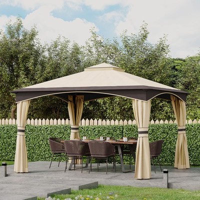 10'x12' Canopy Party Tent Outdoor Wedding Gazebo Pavilion Cater Event Christmas