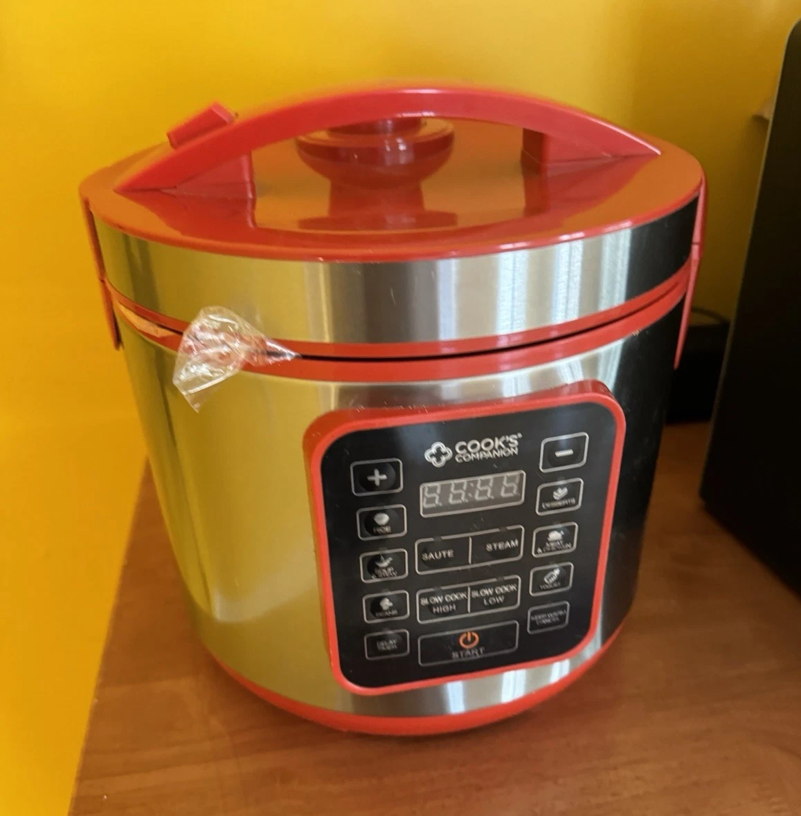 Cook's Companion 6 Qt Electric Pressure Cooker Stainless Digital