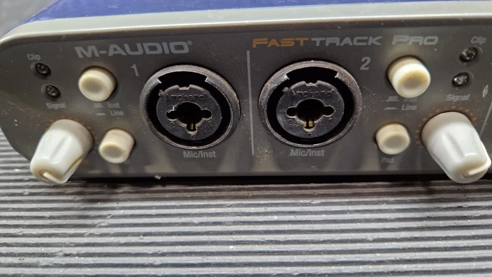 M-Audio Fast Track Pro Interface - Used, Working, Scratches - Image 3 of 4