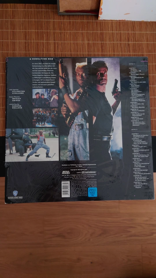 Laserdisc - Demolition Man Sylvester Stallone Wesley Snipes - Bild 2 von 2