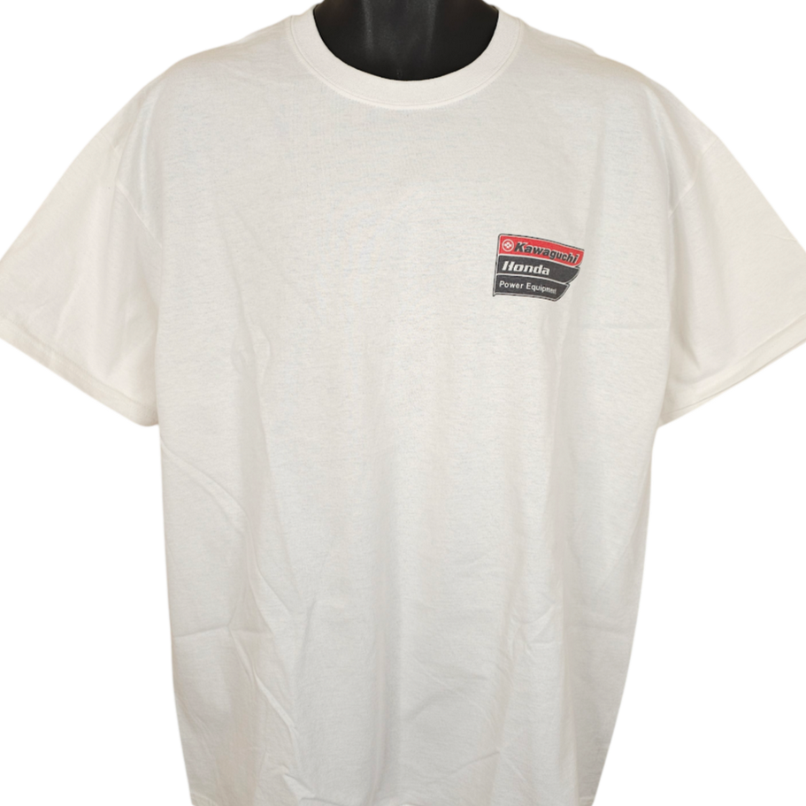 Kawaguchi Honda T Shirt Mens Size XL White Power Equipment