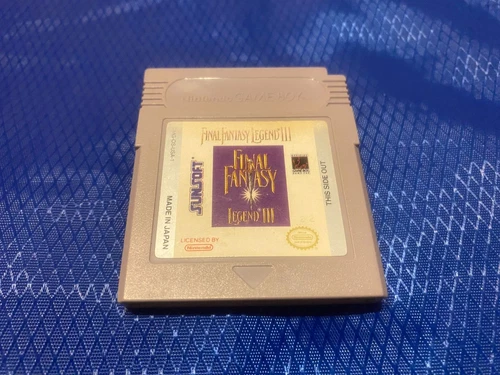 Final Fantasy Legend 3 (Nintendo GameBoy, 1993) tested saves
